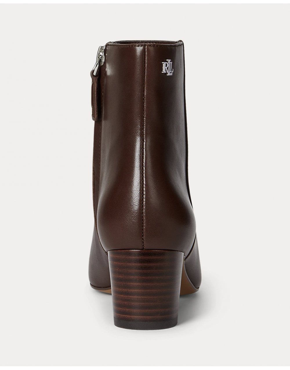 Young Ideas/Henmores - Demi Leather Heeled Ankle Boots - Black - 4