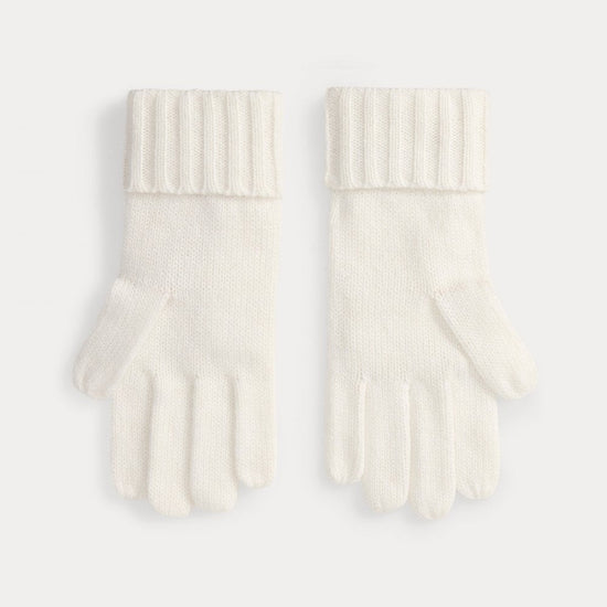 Young Ideas/Henmores - Embroidered Wool Gloves - Birch Tan - OS