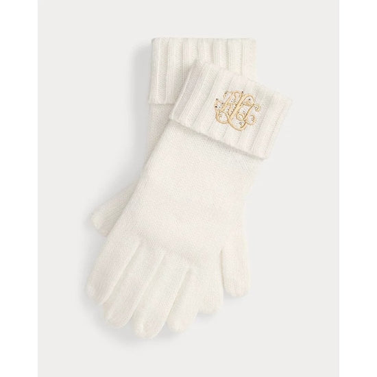 Young Ideas/Henmores - Embroidered Wool Gloves - Birch Tan - OS