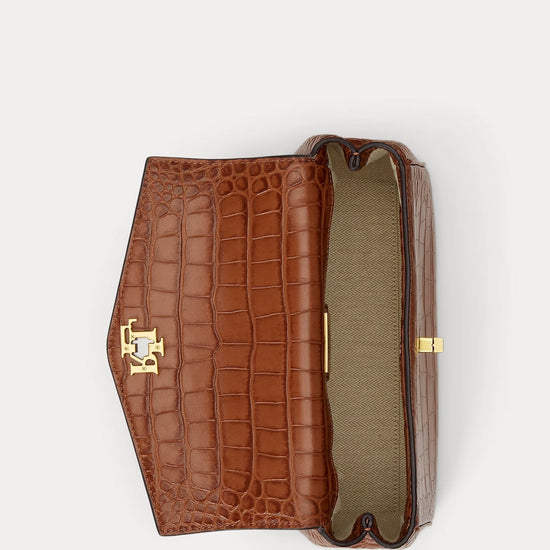 Young Ideas & Henmores -Farrh Croc Small Bag -Lauren Tan -OS