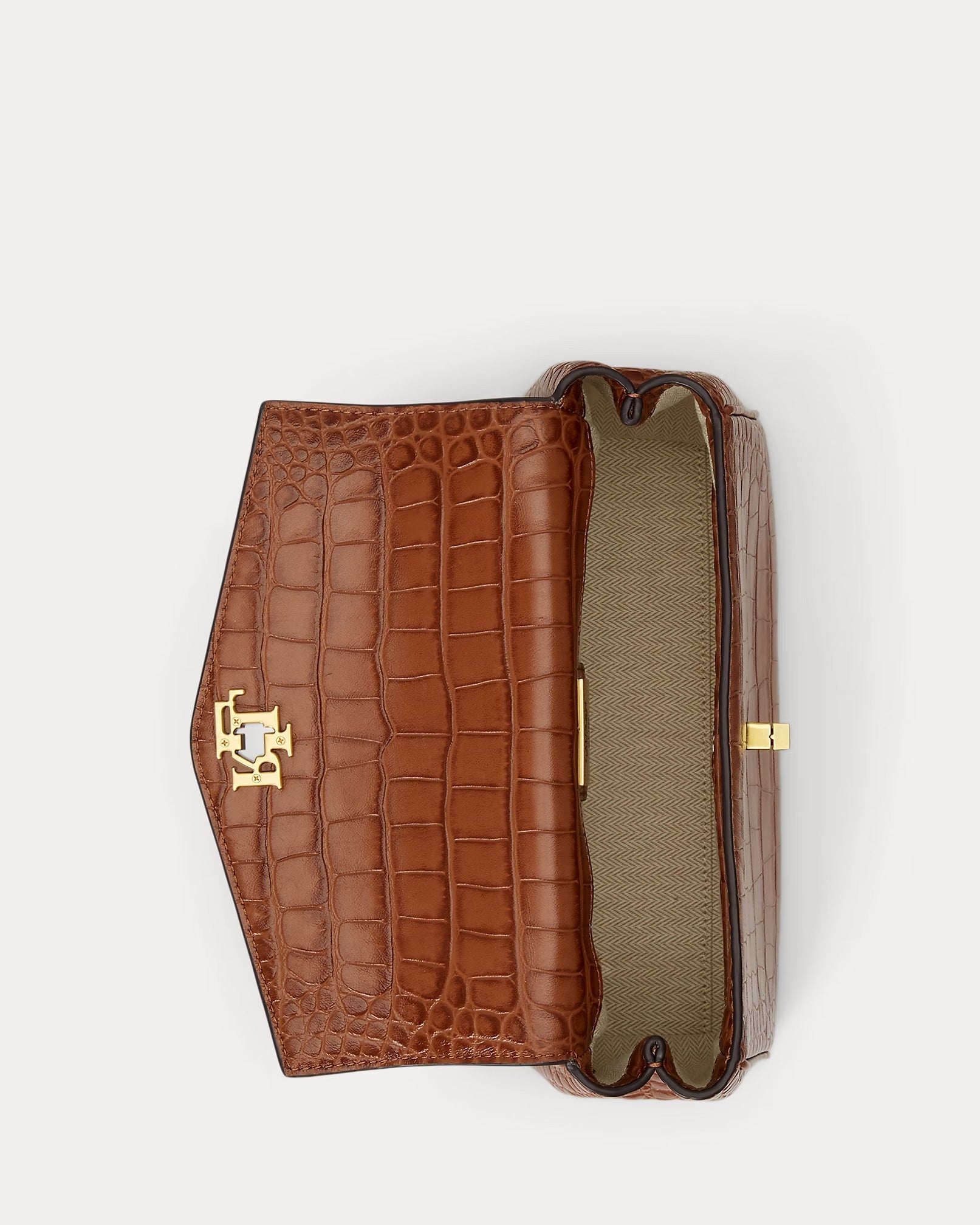 Young Ideas & Henmores -Farrh Croc Small Bag -Lauren Tan -OS