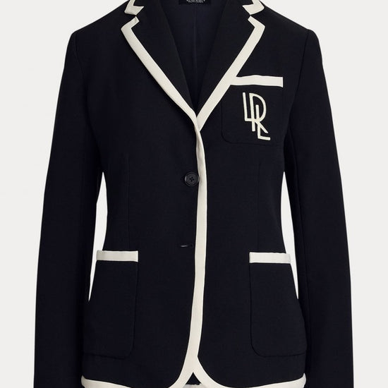 Young Ideas/Henmores - Ferrell Contrast Hem Blazer - Black - 8