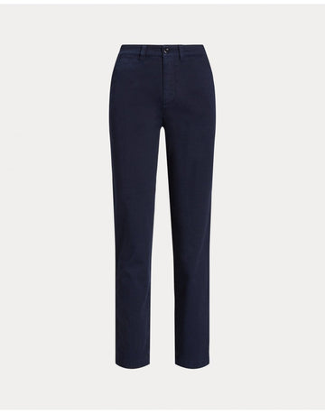 Young Ideas/Henmores - Lakythia Slim Leg Trousers - Lauren Navy - 8