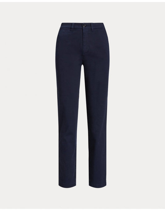 Young Ideas/Henmores - Lakythia Slim Leg Trousers - Lauren Navy - 8