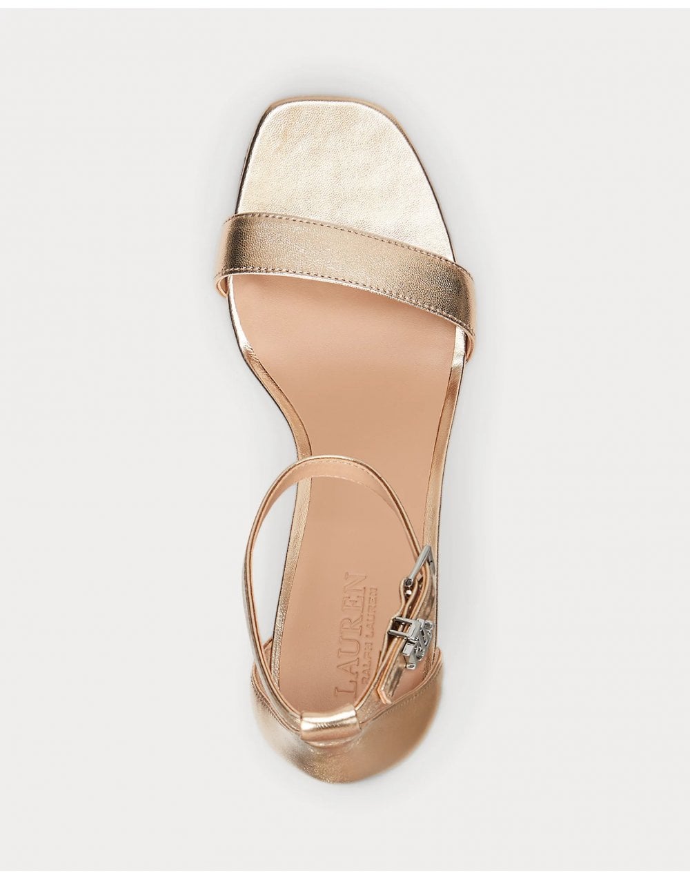 Young Ideas/Henmores - Logan Strappy Heels - Platinum - 4