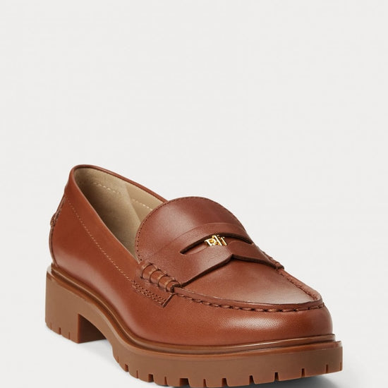 Young Ideas/Henmores - Marli Gold Detail Loafers - Black - 4