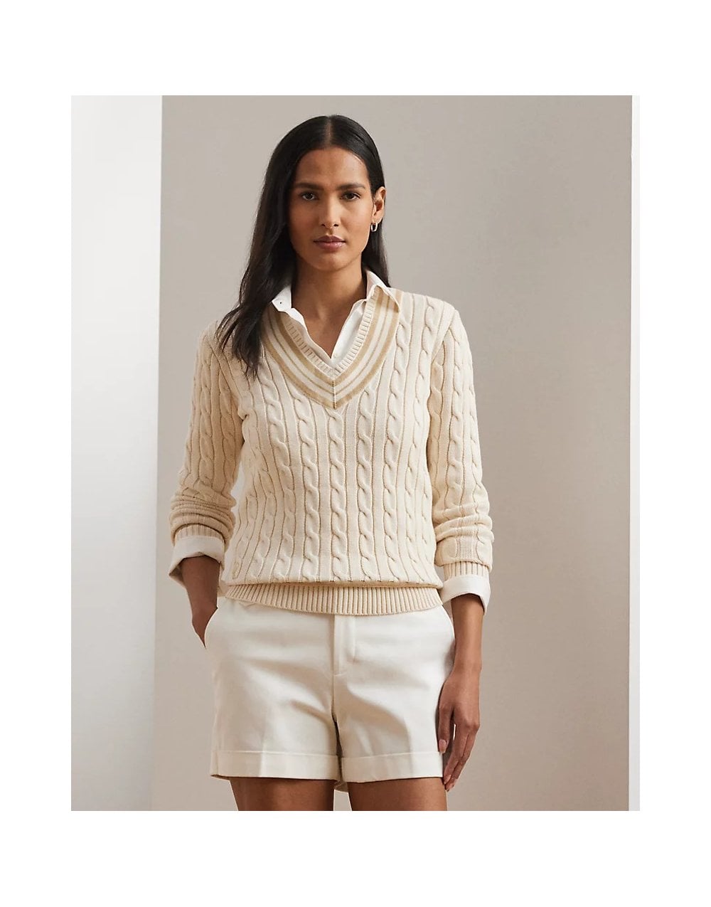 Young Ideas/Henmores - Meren Long Sleeved Pullover - Black/Mascarpone Cream - XS
