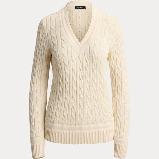 Young Ideas & Henmores -Meren Long Sleeved Pullover -Mascarpone Cream -XS
