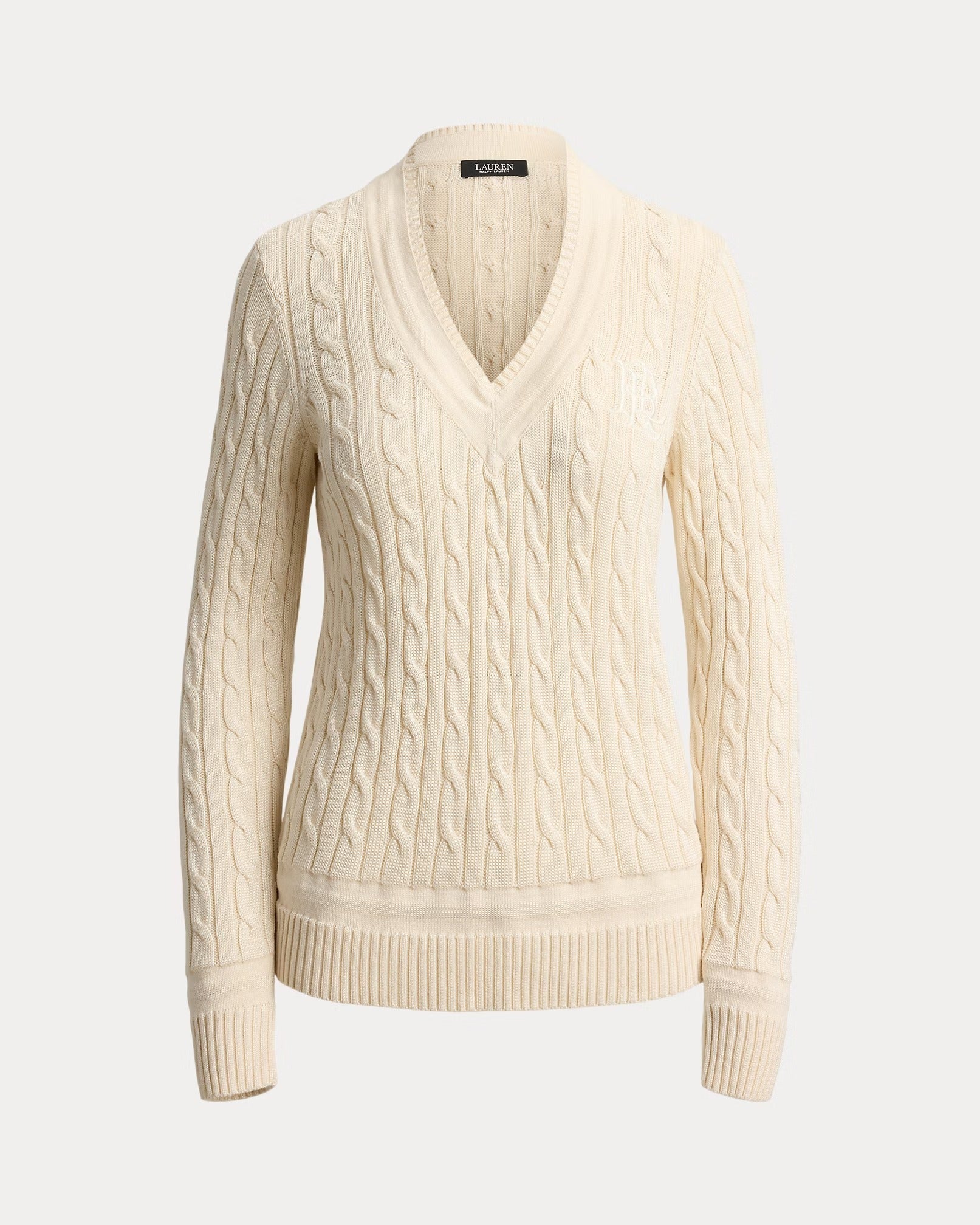 Young Ideas & Henmores -Meren Long Sleeved Pullover -Mascarpone Cream -XS