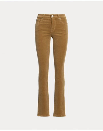 Young Ideas/Henmores - Midrise Straight Leg Cord Trousers - Classic Camel - 8