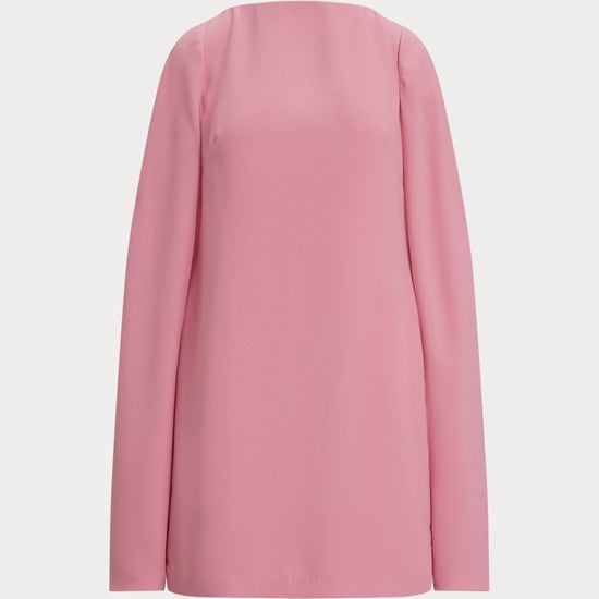 Young Ideas/Henmores - Petra Cape Detail Cocktail Dress - Rose Mauve - 8