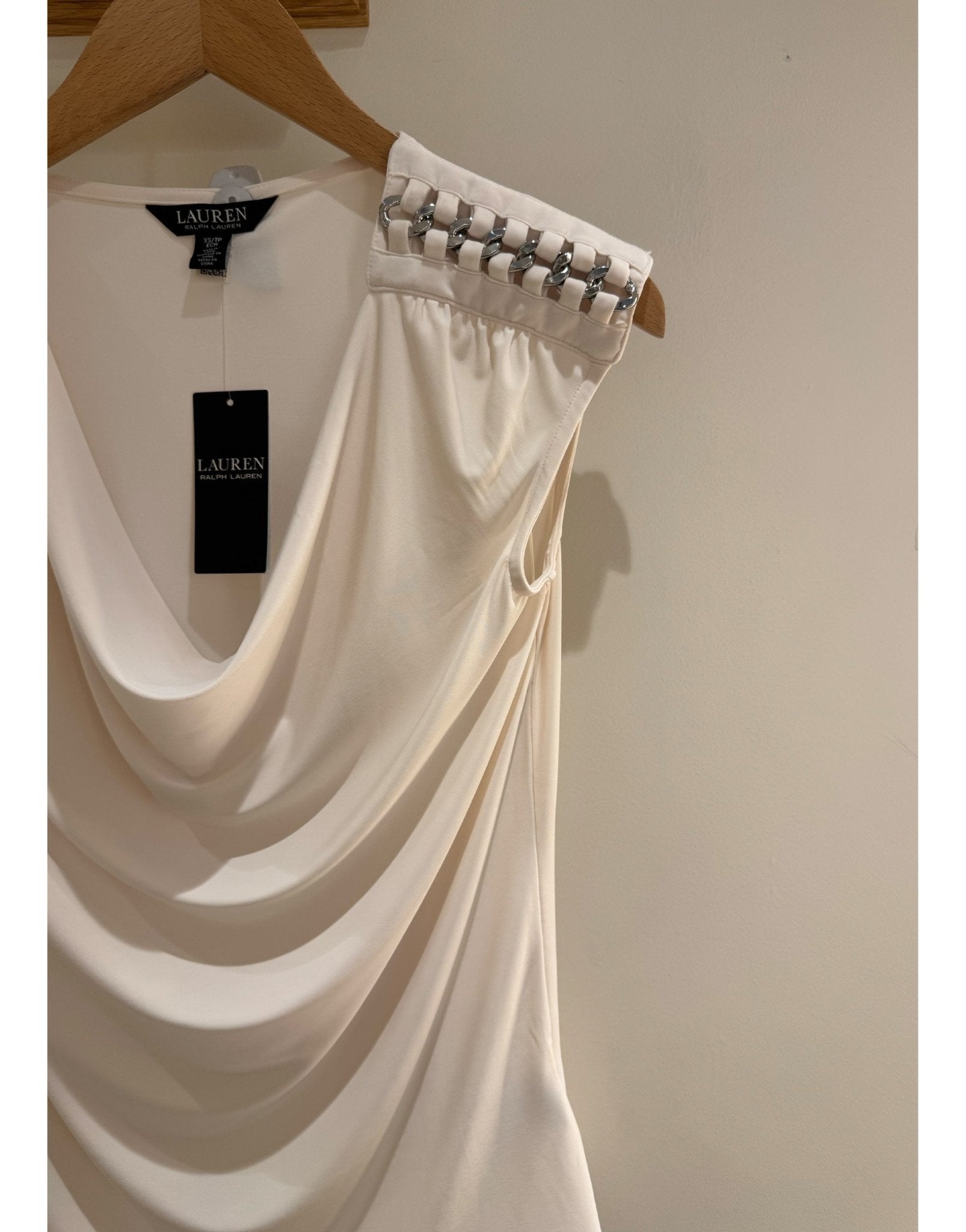 Young Ideas/Henmores - Priyanne Sleeveless Blouse - Mascarpone Cream - XS