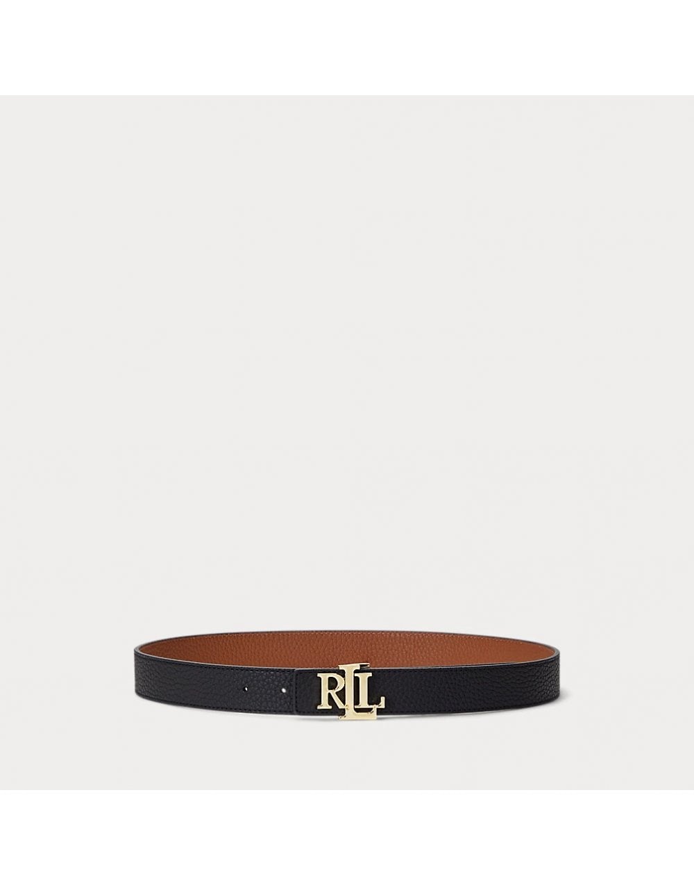 Young Ideas/Henmores - Reversible Medium 30 Belt - Black/Lauren Tan - S