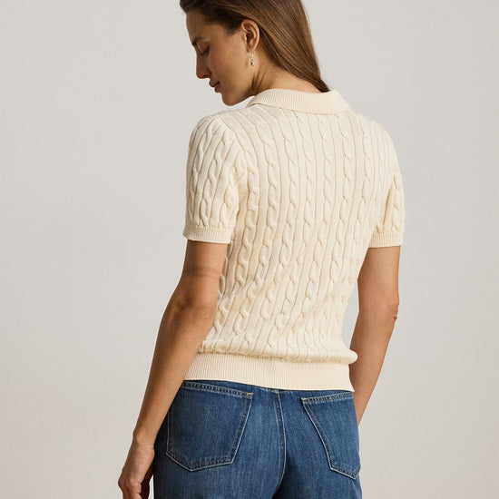 Young Ideas & Henmores -Ribbed Boat Neck Knit -Mascarpone Cream -XS