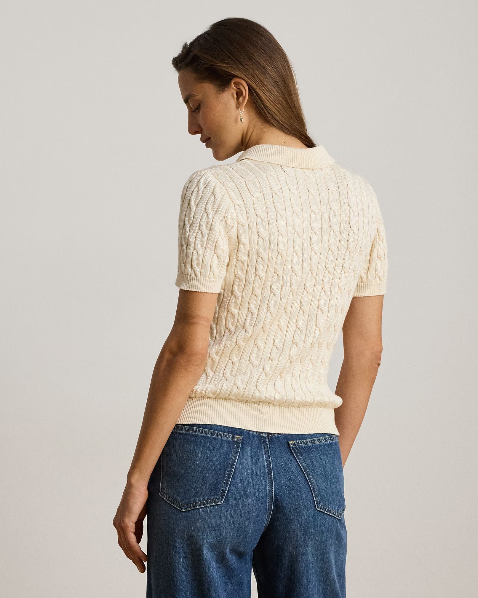 Young Ideas & Henmores -Ribbed Boat Neck Knit -Mascarpone Cream -XS
