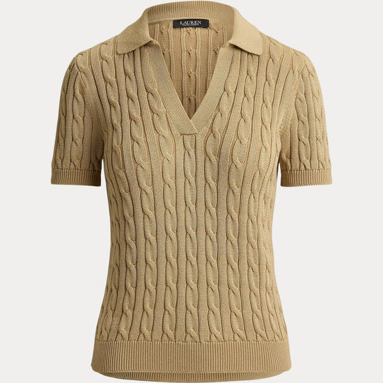Young Ideas & Henmores -Ribbed Boat Neck Knit -Birch Tan -XS