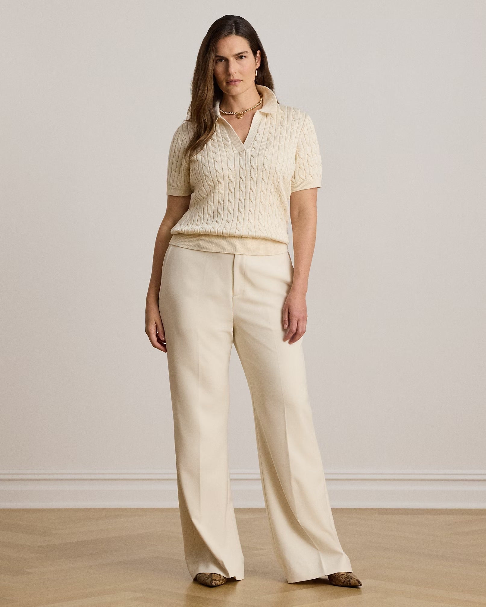 Young Ideas & Henmores -Ribbed Boat Neck Knit -Mascarpone Cream -XS