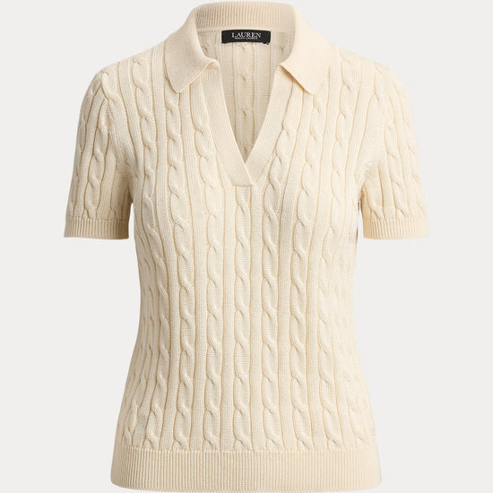 Young Ideas & Henmores -Ribbed Boat Neck Knit -Mascarpone Cream -XS