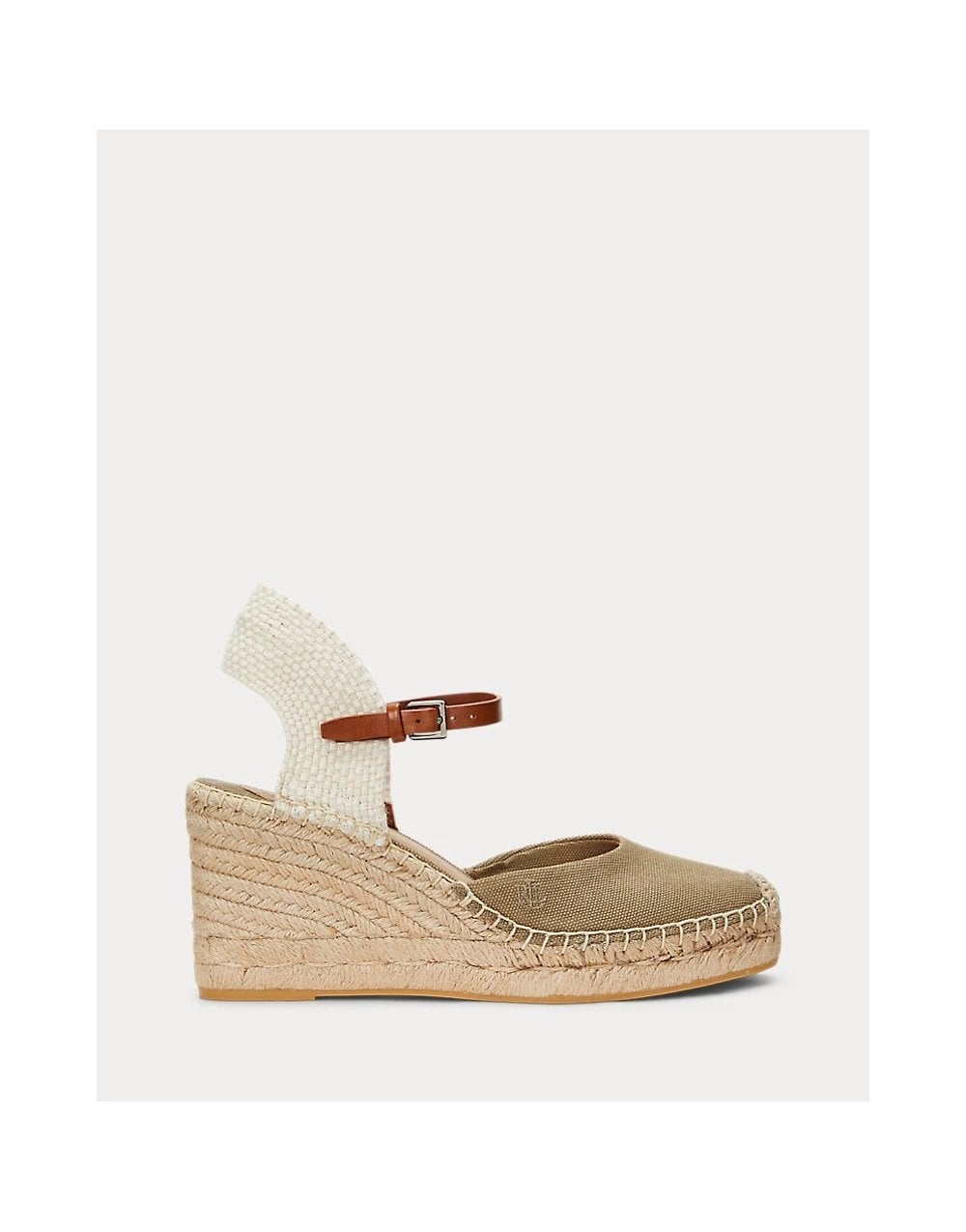 Young Ideas/Henmores - Robby Espadrille Wedges - Hunter Olive/Lauren Tan/Neutral - 4