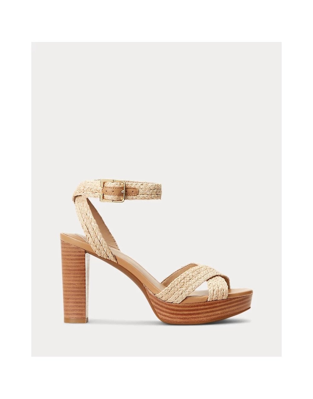 Young Ideas/Henmores - Sasha Raffia Heels - Natural - 4
