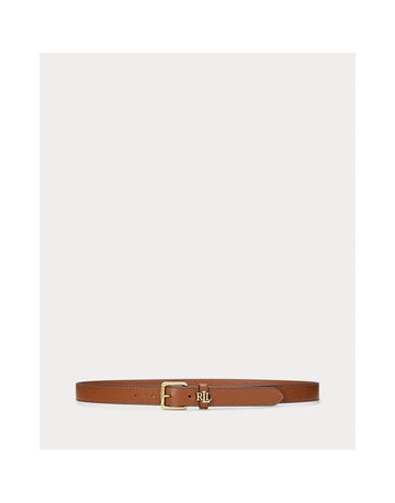 Young Ideas/Henmores - Skinny 25 Logo Belt - Lauren Tan - S