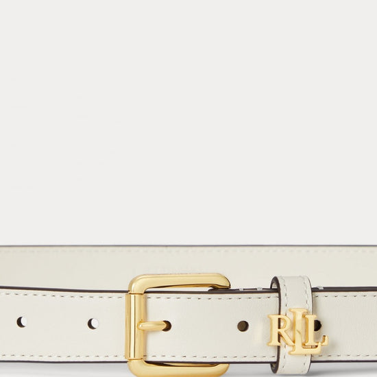 Young Ideas/Henmores - Skinny 25 Logo Belt - Lauren Tan - S