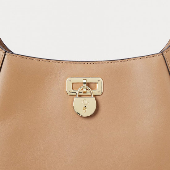 Young Ideas/Henmores - Tanner Large Shoulder Bag - buff - OS