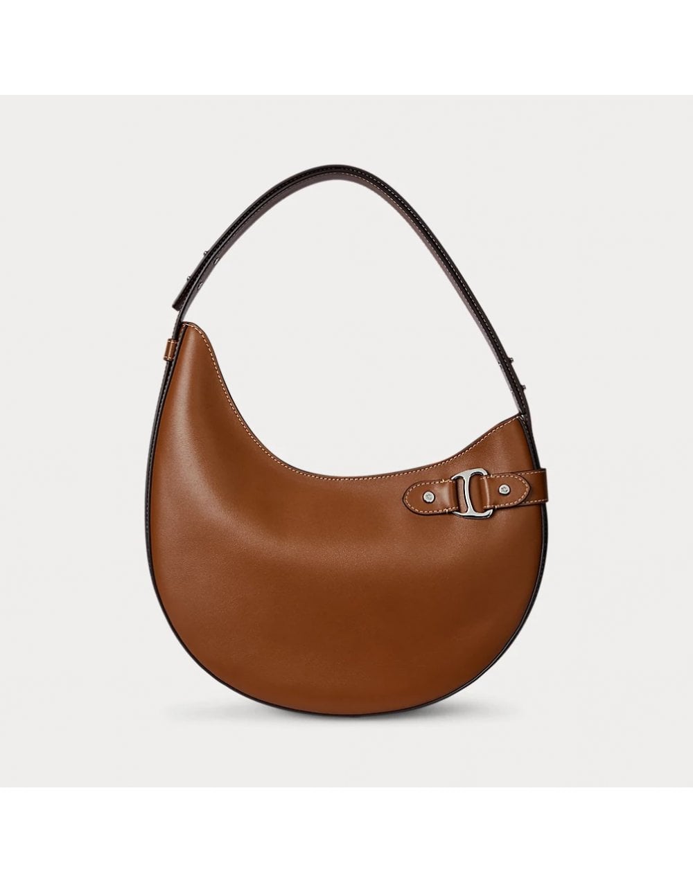 Young Ideas/Henmores - Tasha Large Leather Crossbody Bag - Lauren Tan - OS