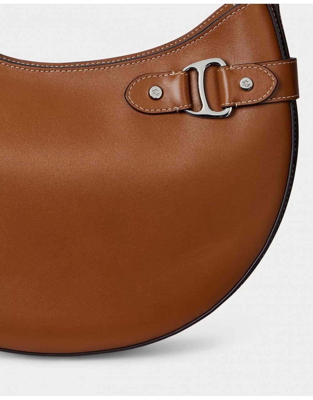 Young Ideas/Henmores - Tasha Large Leather Crossbody Bag - Lauren Tan - OS