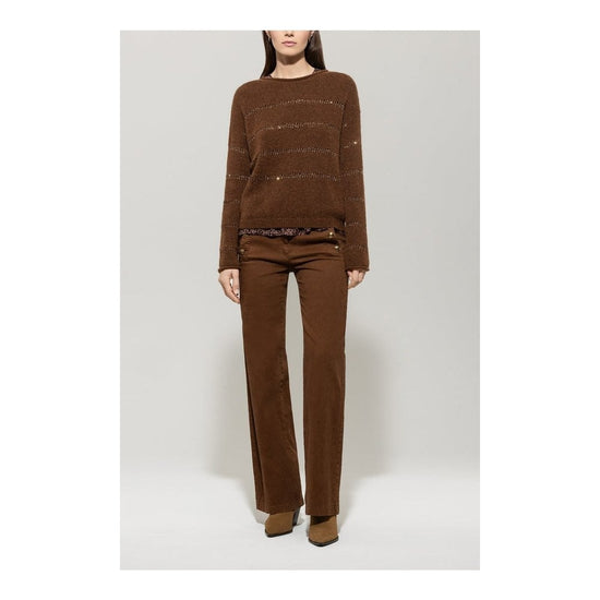 Young Ideas/Henmores - Autumn Glow Authentic Twill Denim Jeans - 758 Tan Brown - 8