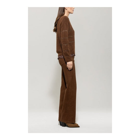 Young Ideas/Henmores - Autumn Glow Authentic Twill Denim Jeans - 758 Tan Brown - 8