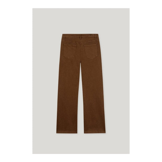 Young Ideas/Henmores - Autumn Glow Authentic Twill Denim Jeans - 758 Tan Brown - 8