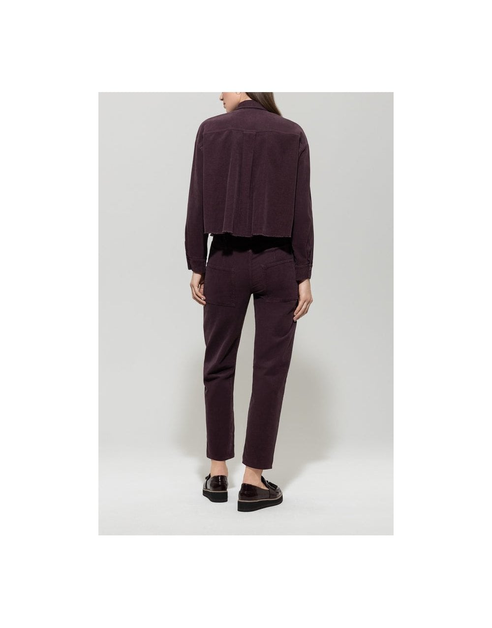 Young Ideas/Henmores - Autumn Glow Loose Leg Corduroy Trousers - 107 Off White - 8