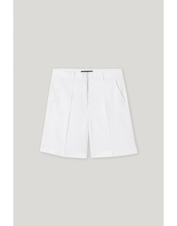Young Ideas/Henmores - Button Up Shorts - 0100 Bleached White - 10