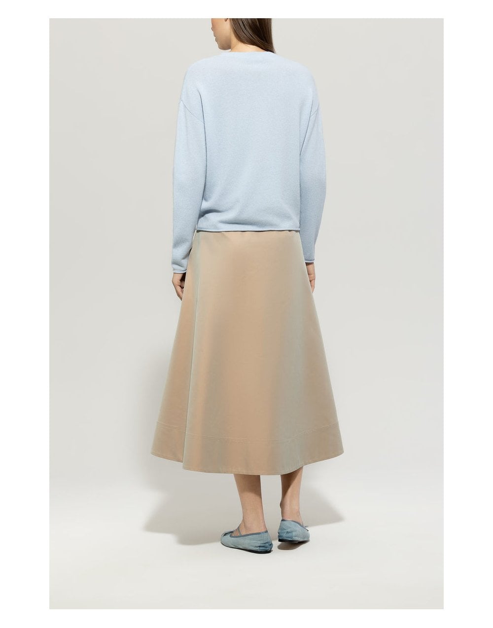 Young Ideas/Henmores - Crew Neck Cashmere Blend Jumper - 219 Light Blue - 10