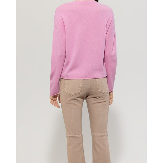 Young Ideas/Henmores - Crew Neck Cashmere Blend Jumper - 219 Light Blue - 10