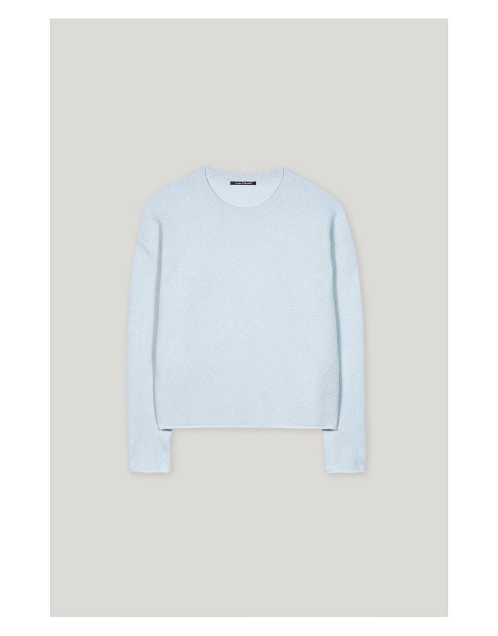 Young Ideas/Henmores - Crew Neck Cashmere Blend Jumper - 219 Light Blue - 10