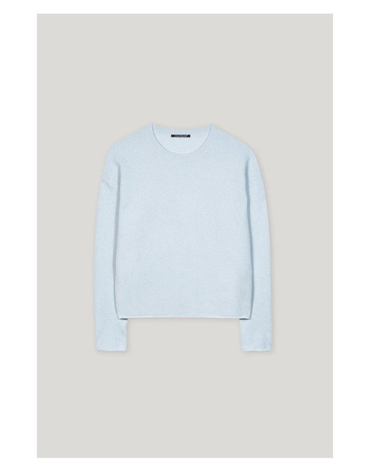 Young Ideas/Henmores - Crew Neck Cashmere Blend Jumper - 219 Light Blue - 10