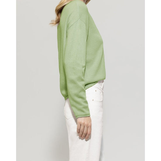 Young Ideas/Henmores - Crew Neck Cashmere Blend Jumper - 219 Light Blue - 10