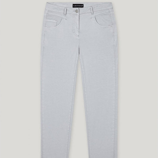 Young Ideas/Henmores - High Stretch Tapered Jean - 1202 Silver Grey - 8