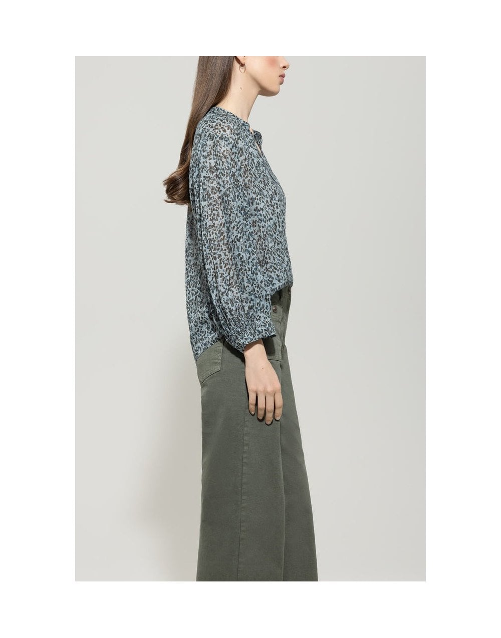 Young Ideas/Henmores - Mineral Vibes Blouse - 2162 Pale Blue - 10
