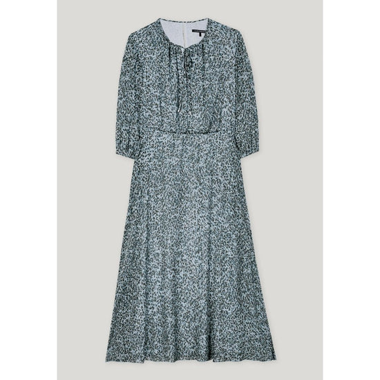 Young Ideas/Henmores - Mineral Vibes Dress with Animal Print - 2162 Pale Blue - 10