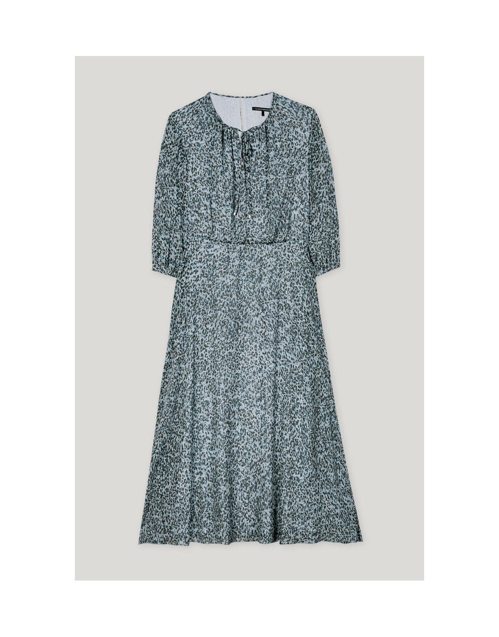 Young Ideas/Henmores - Mineral Vibes Dress with Animal Print - 2162 Pale Blue - 10