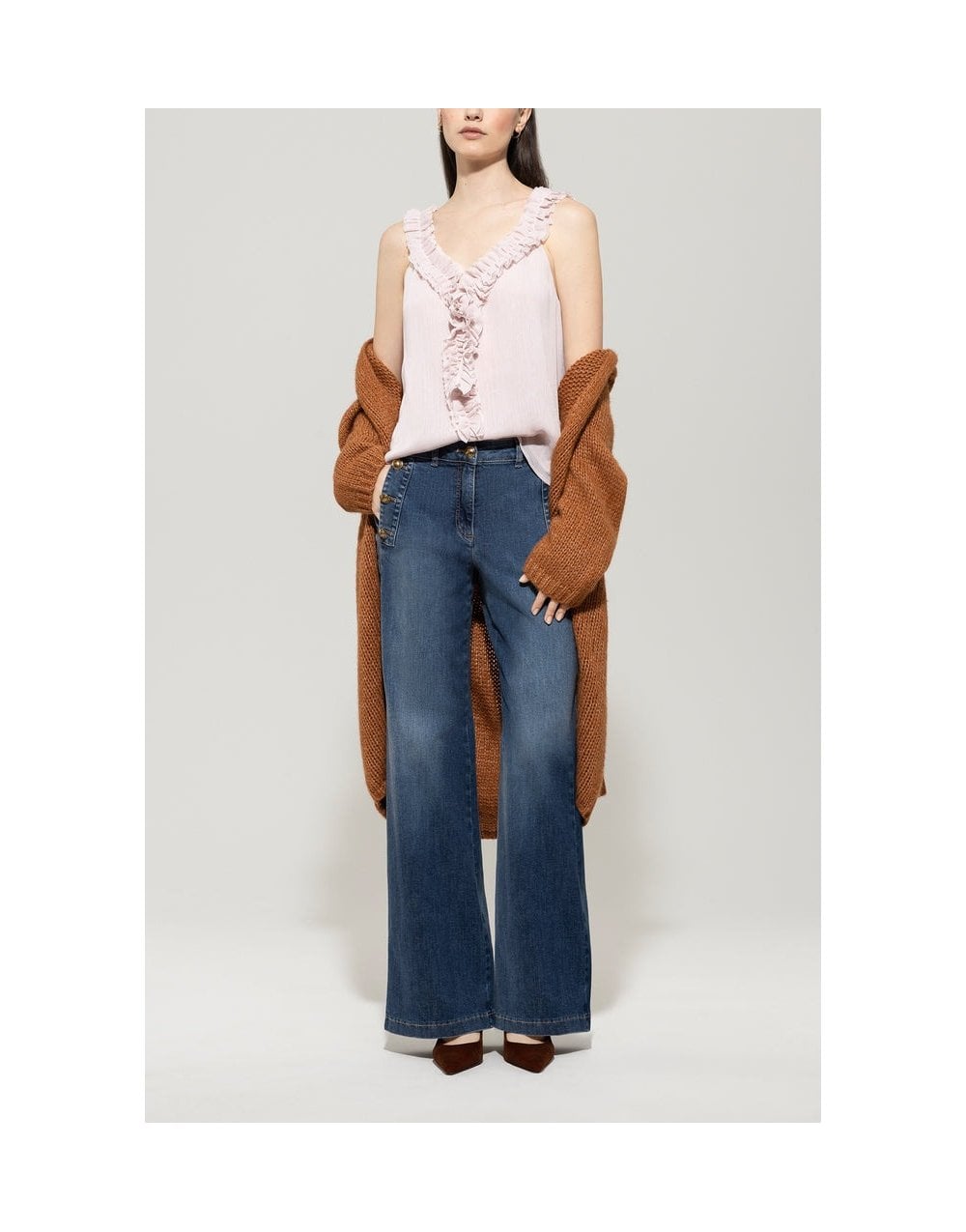 Young Ideas/Henmores - Mineral Vibes Sailor Denim Jeans - 254 Denim - 8