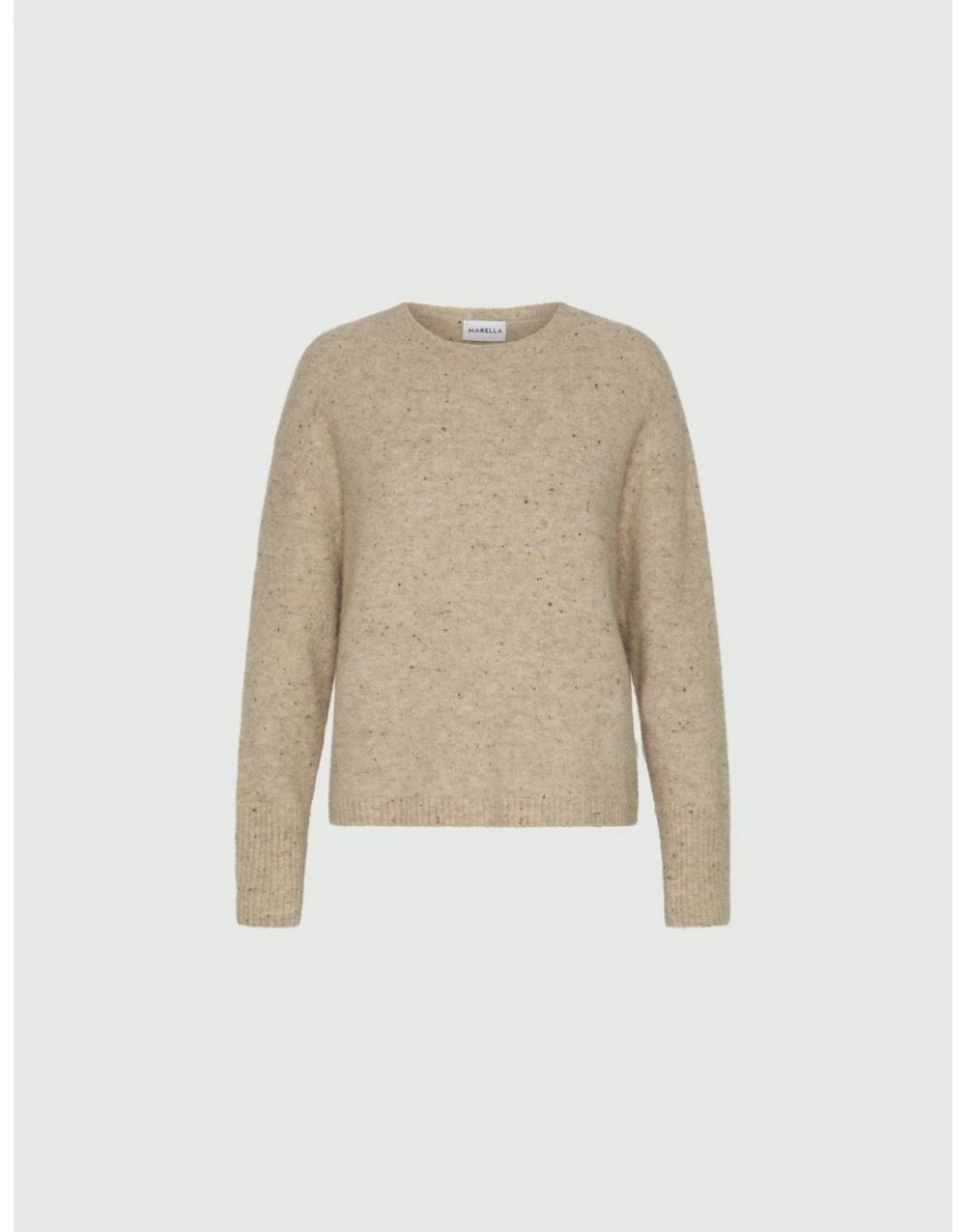 Young Ideas/Henmores - Albina Crew Neck Jumper - 002 Camel - XS