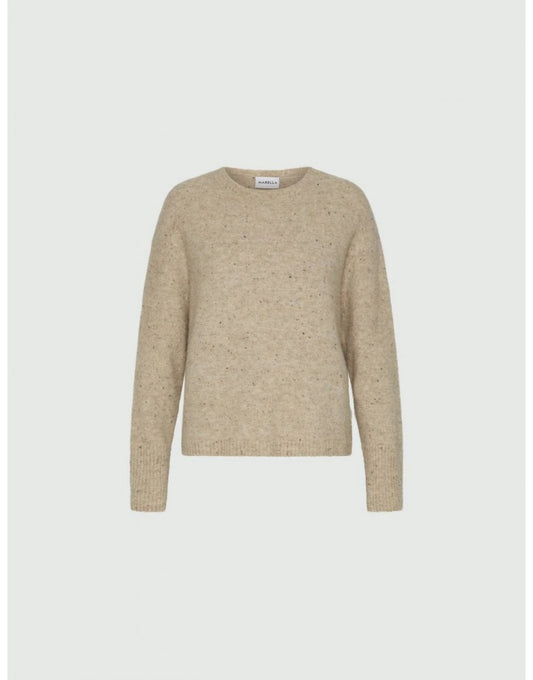 Young Ideas/Henmores - Albina Crew Neck Jumper - 002 Camel - XS