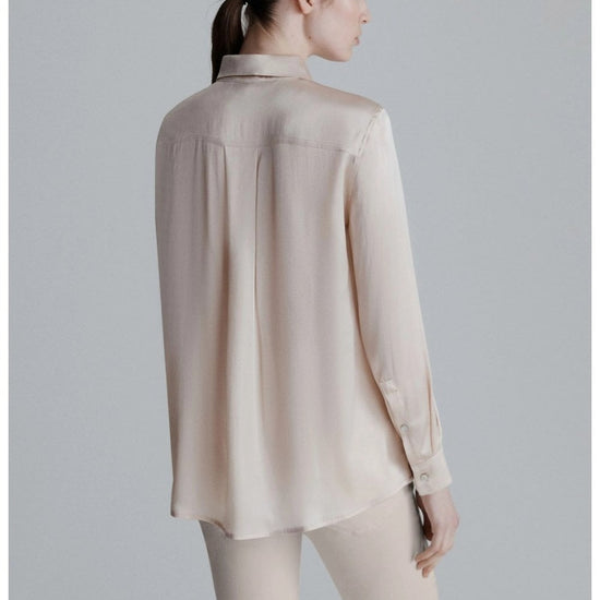 Young Ideas/Henmores - Bunny Satin Shirt - 001 Cream - 8