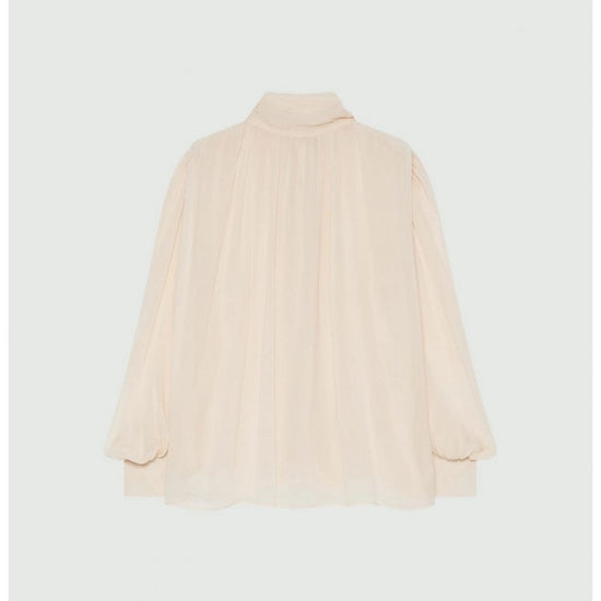 Young Ideas/Henmores - Canapa Georgette Blouse - 001 Powder - 8