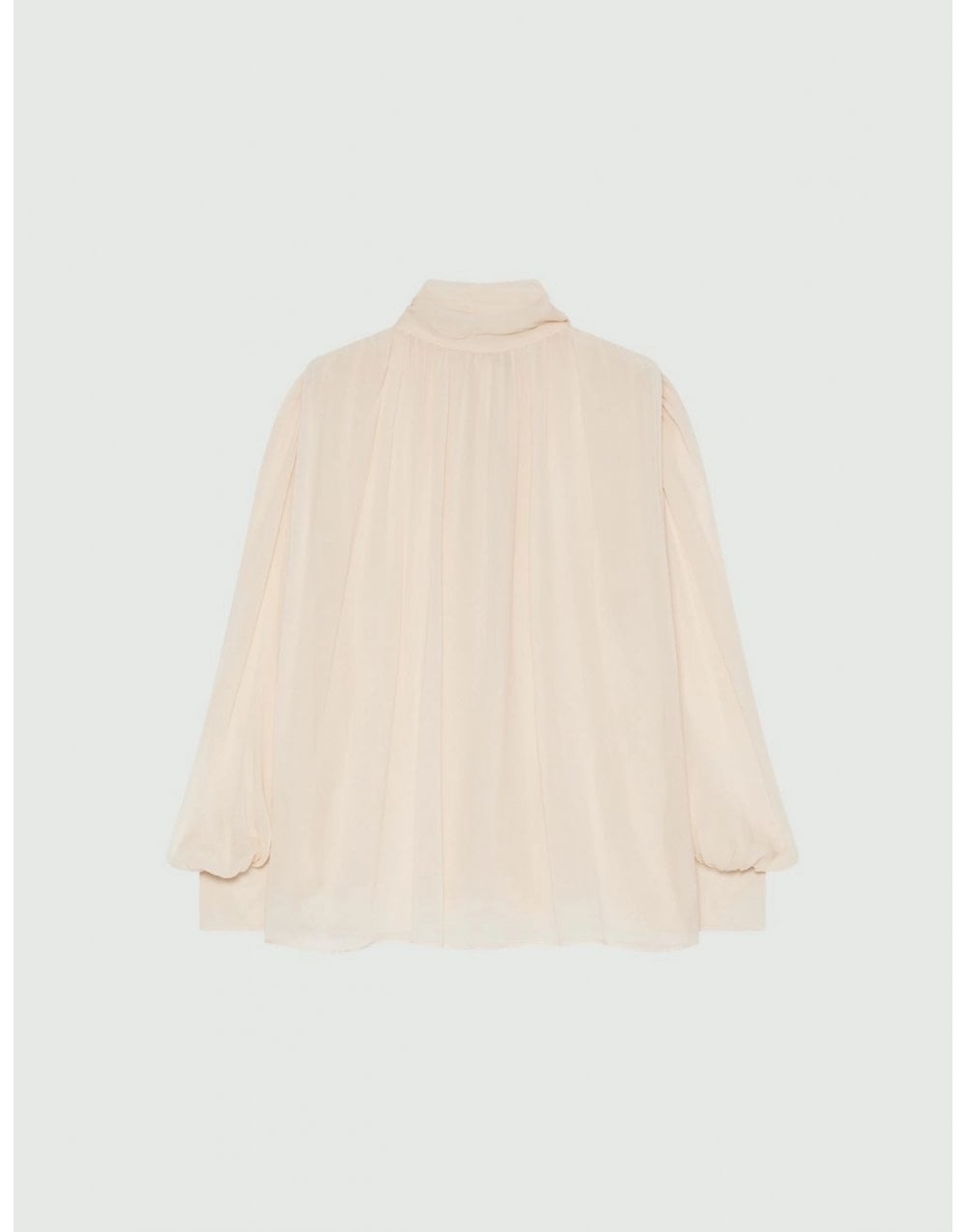 Young Ideas/Henmores - Canapa Georgette Blouse - 001 Powder - 8