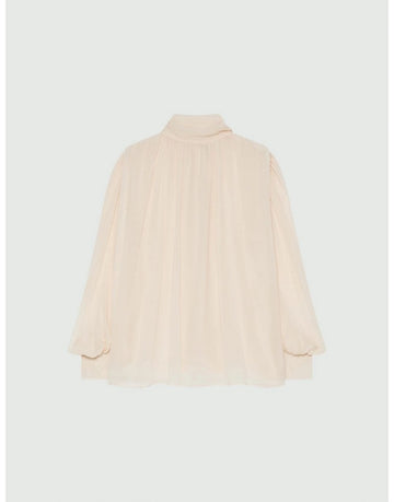 Young Ideas/Henmores - Canapa Georgette Blouse - 001 Powder - 8